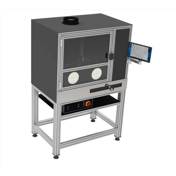 Wazau Test device UL94 for Flammability of Plastic